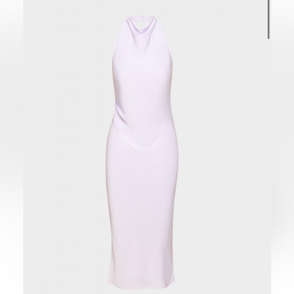 Artizia Audience Satin Halter dress